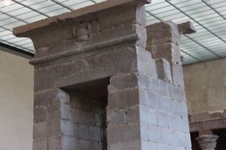 Egyptian Temple Entrance at Museum