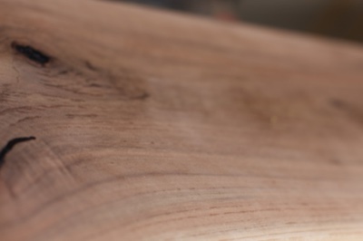 Close-up Walnut Wood Grain Texture