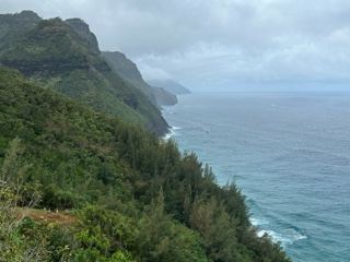 Coastal Cliffs Overlooking Ocean