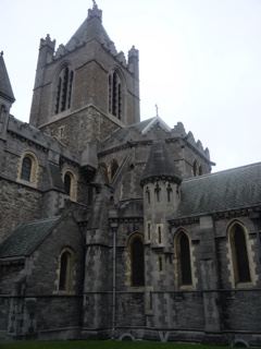 Gothic Cathedral Tower Stone Facade