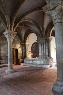 Gothic Vaulted Cloister Interior